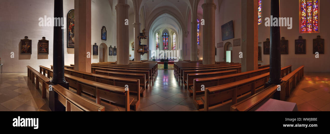 altar in the Dom church in Eisenstadt, Burgenland, Austria, Europa Stock Photo