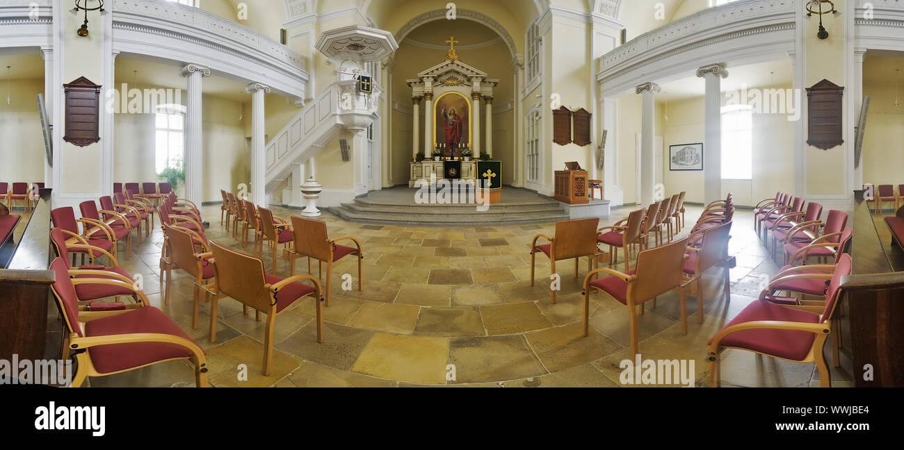 Lutheran church altar hi-res stock photography and images - Alamy
