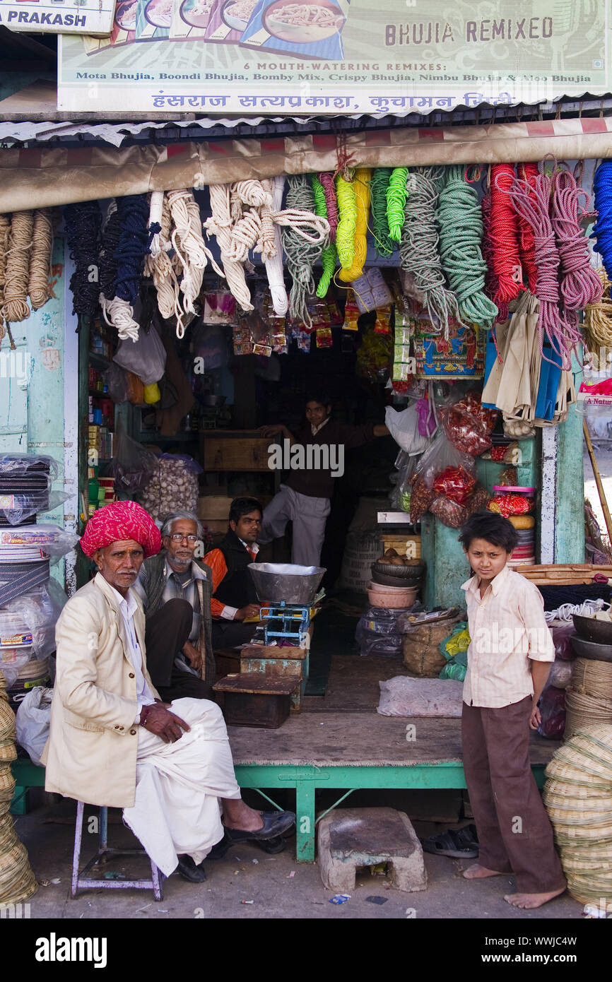 general store, North India, India, Asia Stock Photo