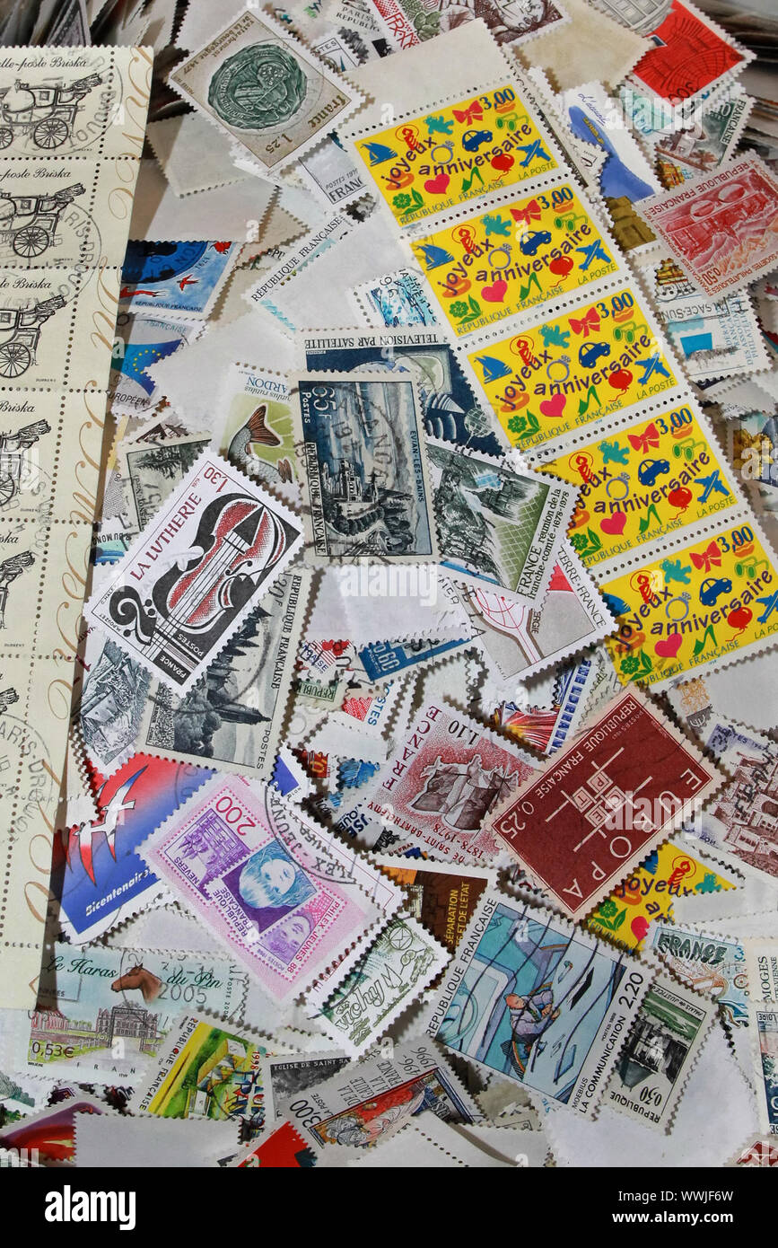 stamps Stock Photo