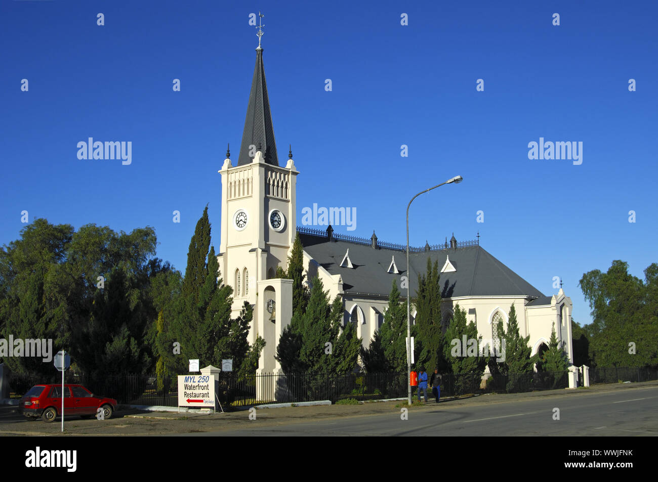 Dutch Reformed Church, Calvinia Stock Photo