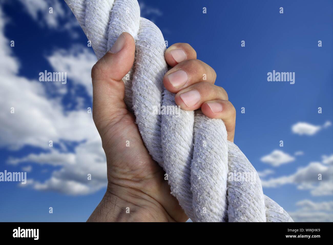 strong climbing rope