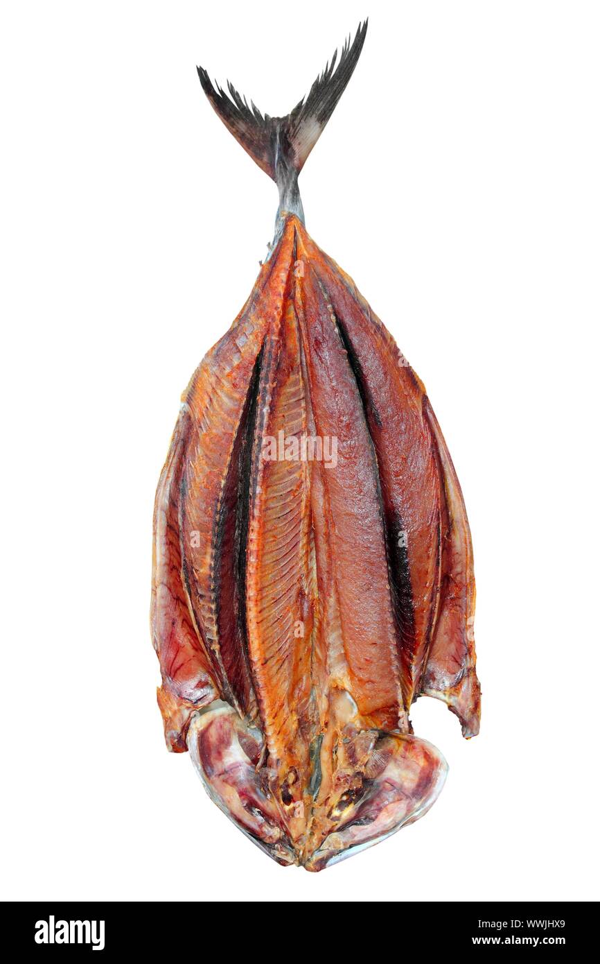 bonito sarda tuna dried and salted fish Mediteraranean style Stock Photo