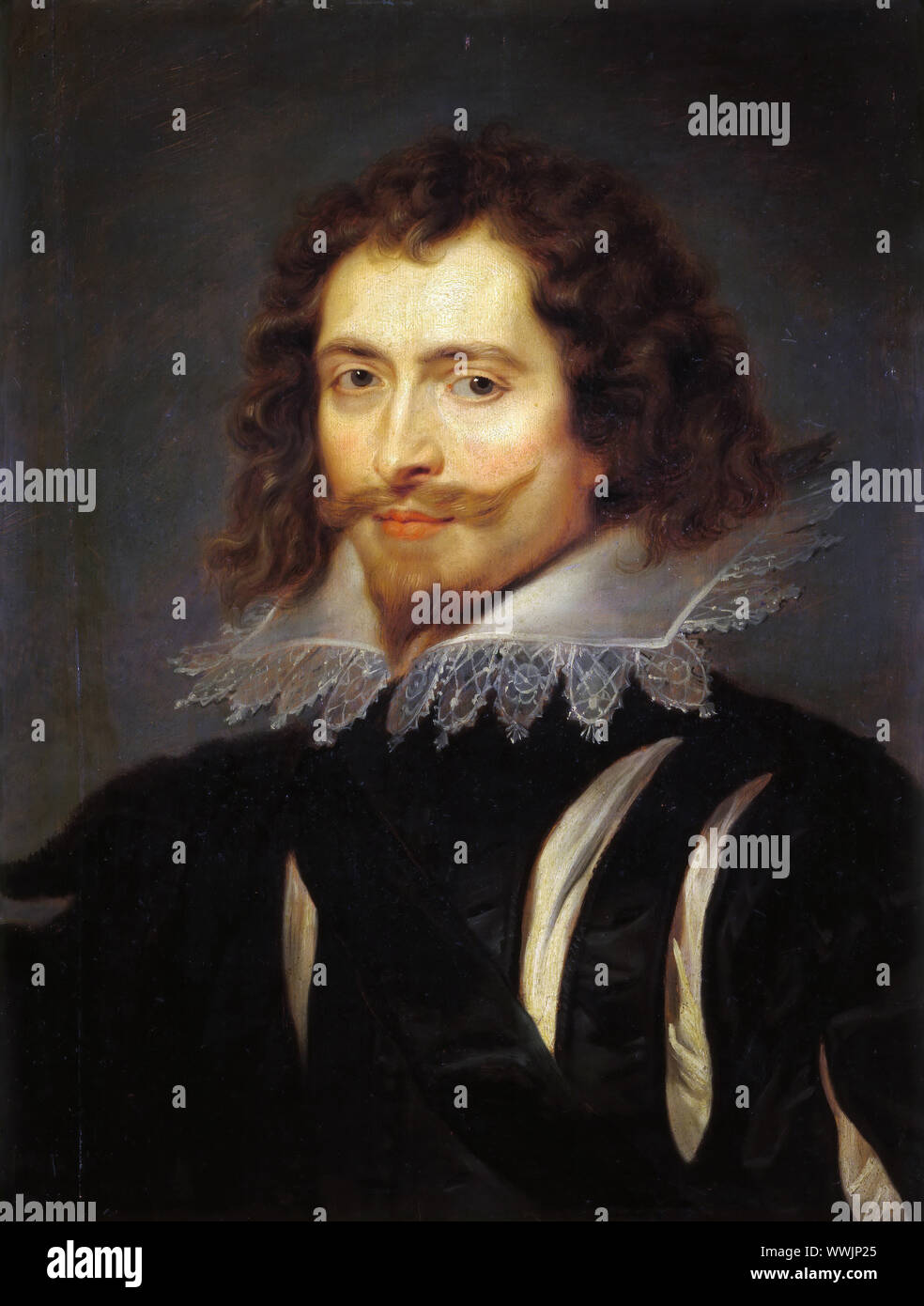 George Villiers 1st Duke Of Buckingham 1592 1628 Ca 1625 Found In   George Villiers 1st Duke Of Buckingham 1592 1628 Ca 1625 Found In The Collection Of Palazzo Pitti Florence WWJP25 