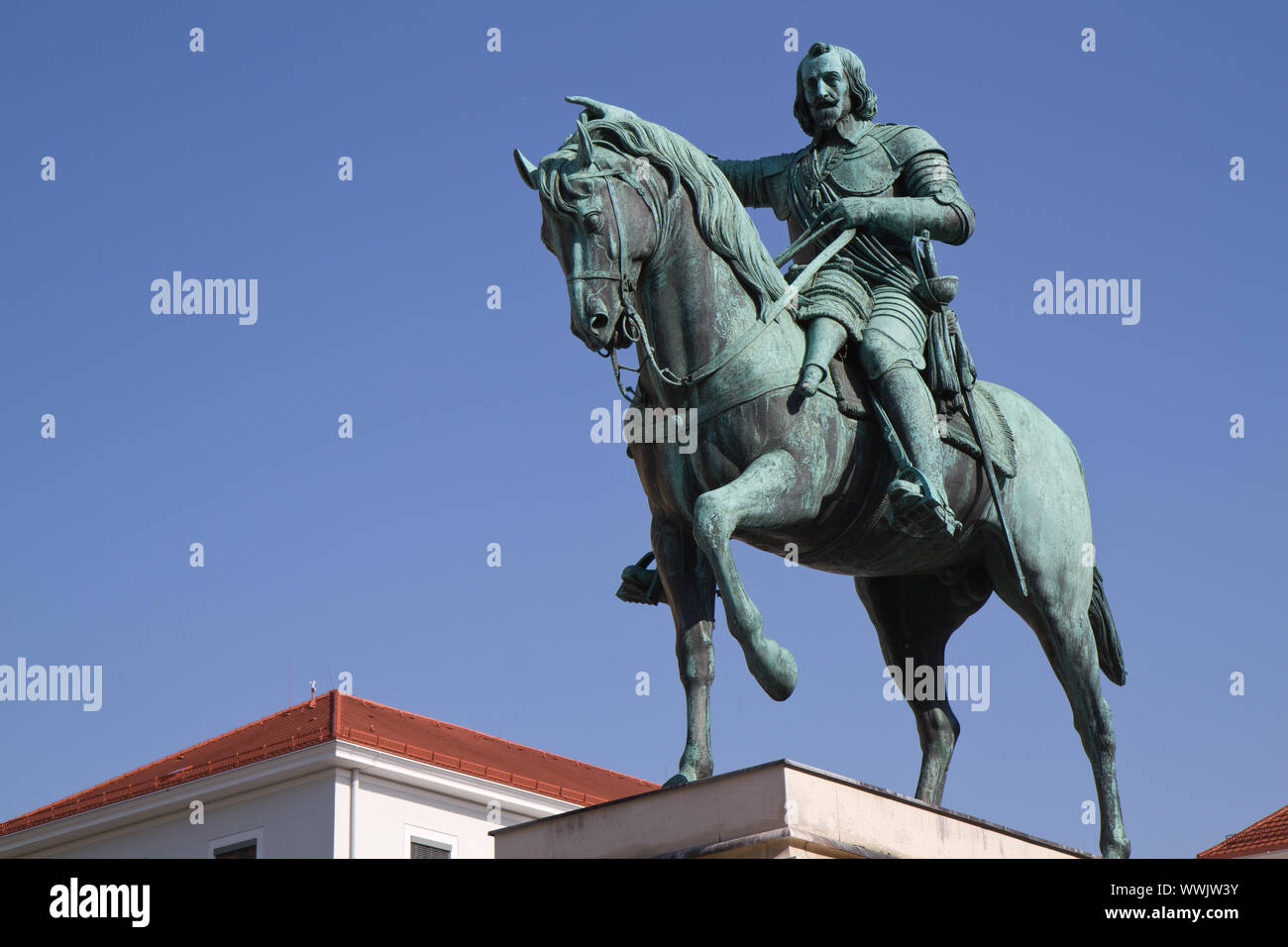 Maximilian Elector Of Bavaria Statue In Munich Bavaria Stock Photo Alamy