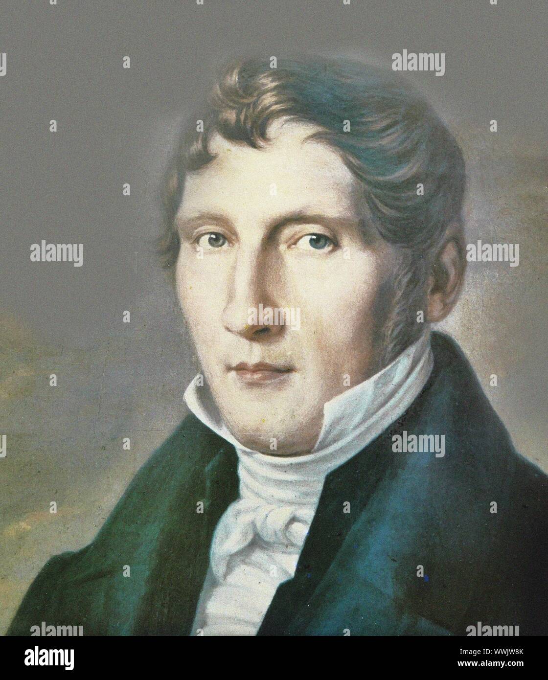 Portrait of Louis Spohr (1784-1859). Private Collection Stock Photo - Alamy