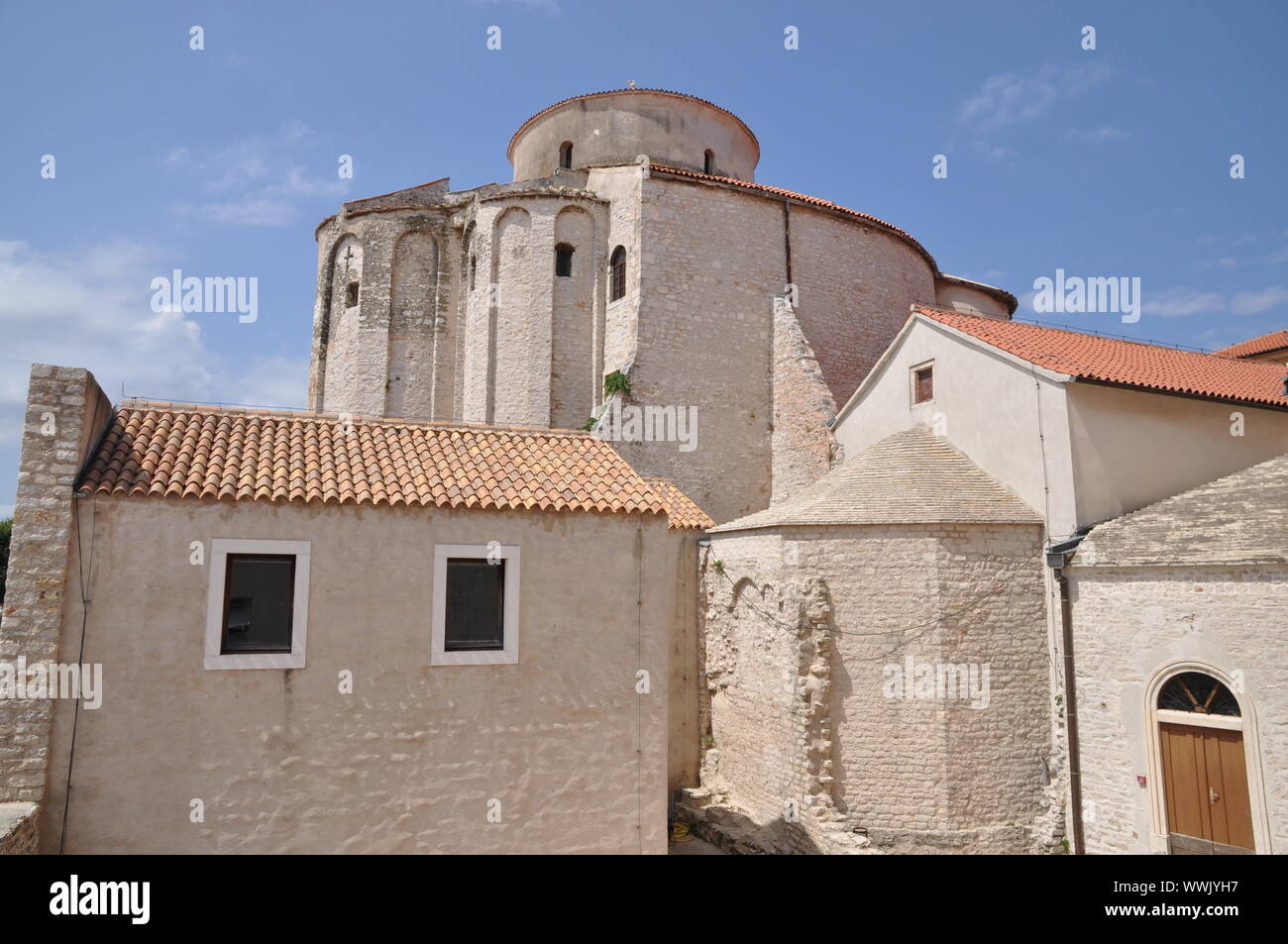 Donatus Church in Zadar, Croatia Stock Photo