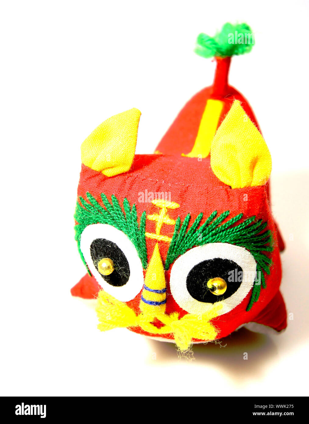 Chinese lion doll Stock Photo - Alamy