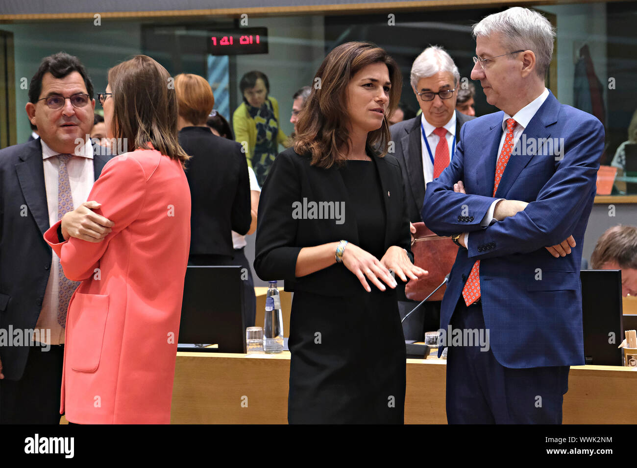 Brussels, Belgium. 16th Sep, 2019. Hungarian Minister of Justice Judit Varga during an European General Affairs Council. Credit: ALEXANDROS MICHAILIDIS/Alamy Live News Stock Photo