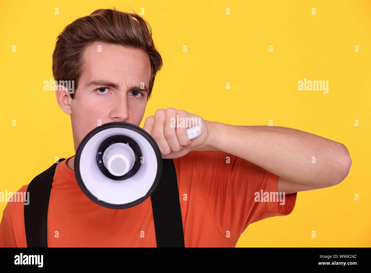 May I have your attention please Stock Photo Alamy