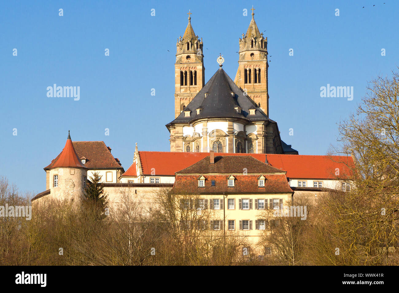 Benedictine monastery grosscomburg hi-res stock photography and images ...