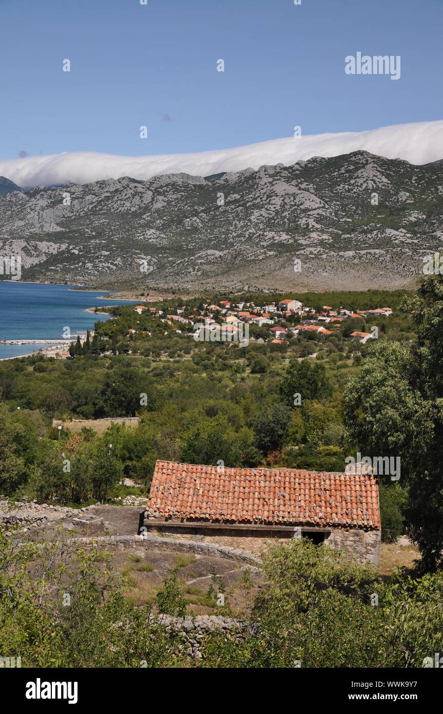 Croatian Adriatic Coast Stock Photo