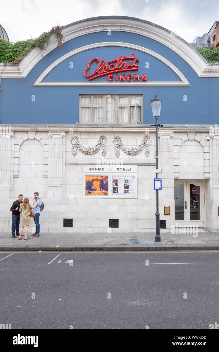 Electric Cinema Portobello Road London Stock Photo Alamy