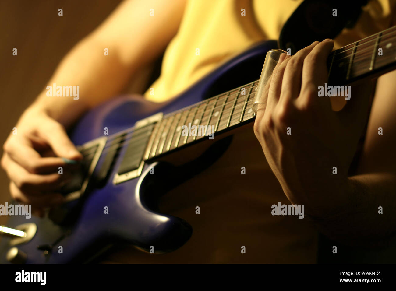 Guitar solo close up hi-res stock photography and images - Alamy