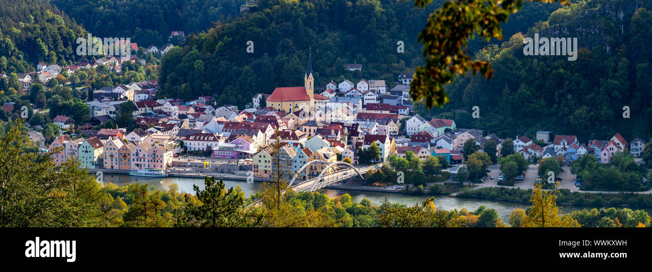 city riedenburg in Bavaria travel Germany Stock Photo