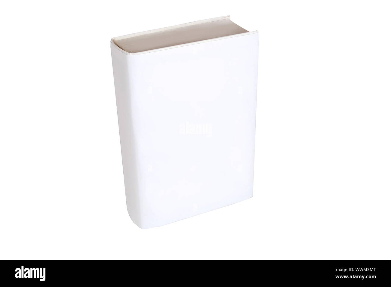 empty and blank book isolated on white background Stock Photo - Alamy