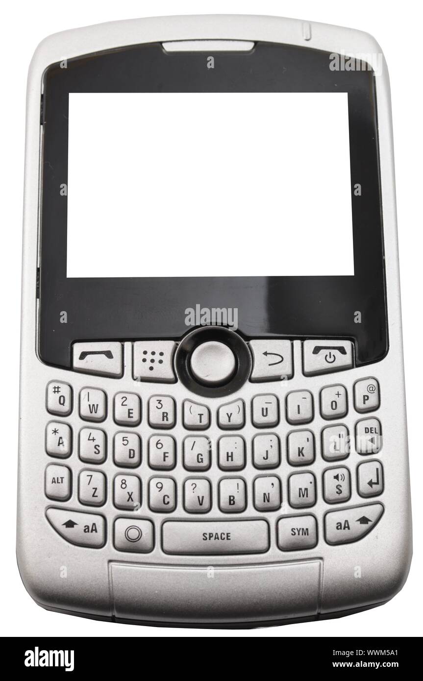 pda or personal digital assistant showing wireless communication