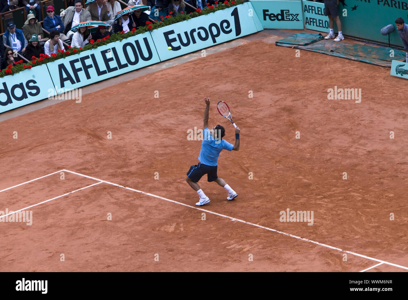 European Robin or Redbreast, Erithacus rubecula Stock Photo