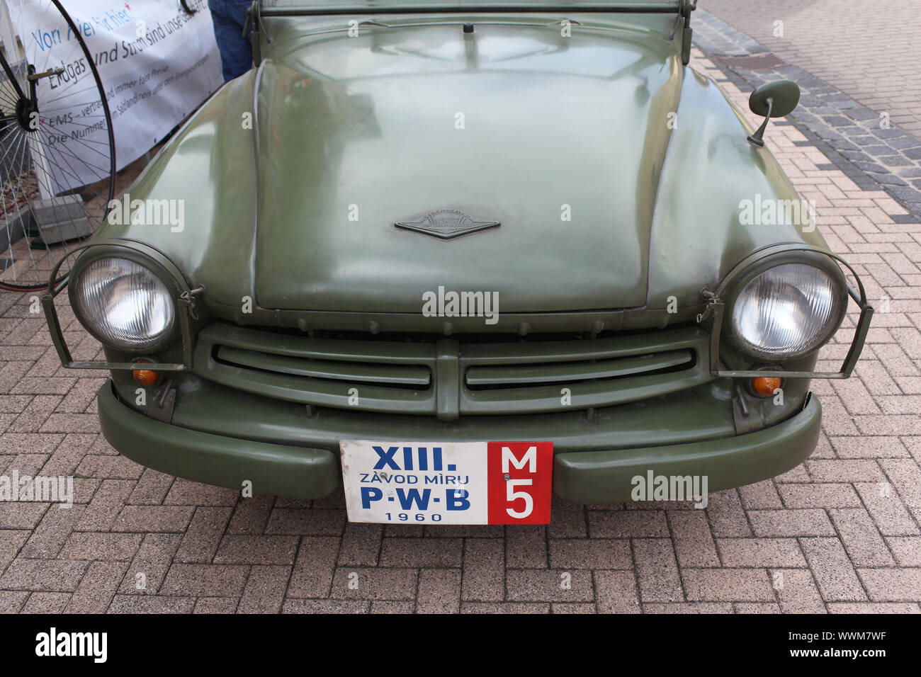Wartburg 311 (car of the Eisenach car factory) Stock Photo
