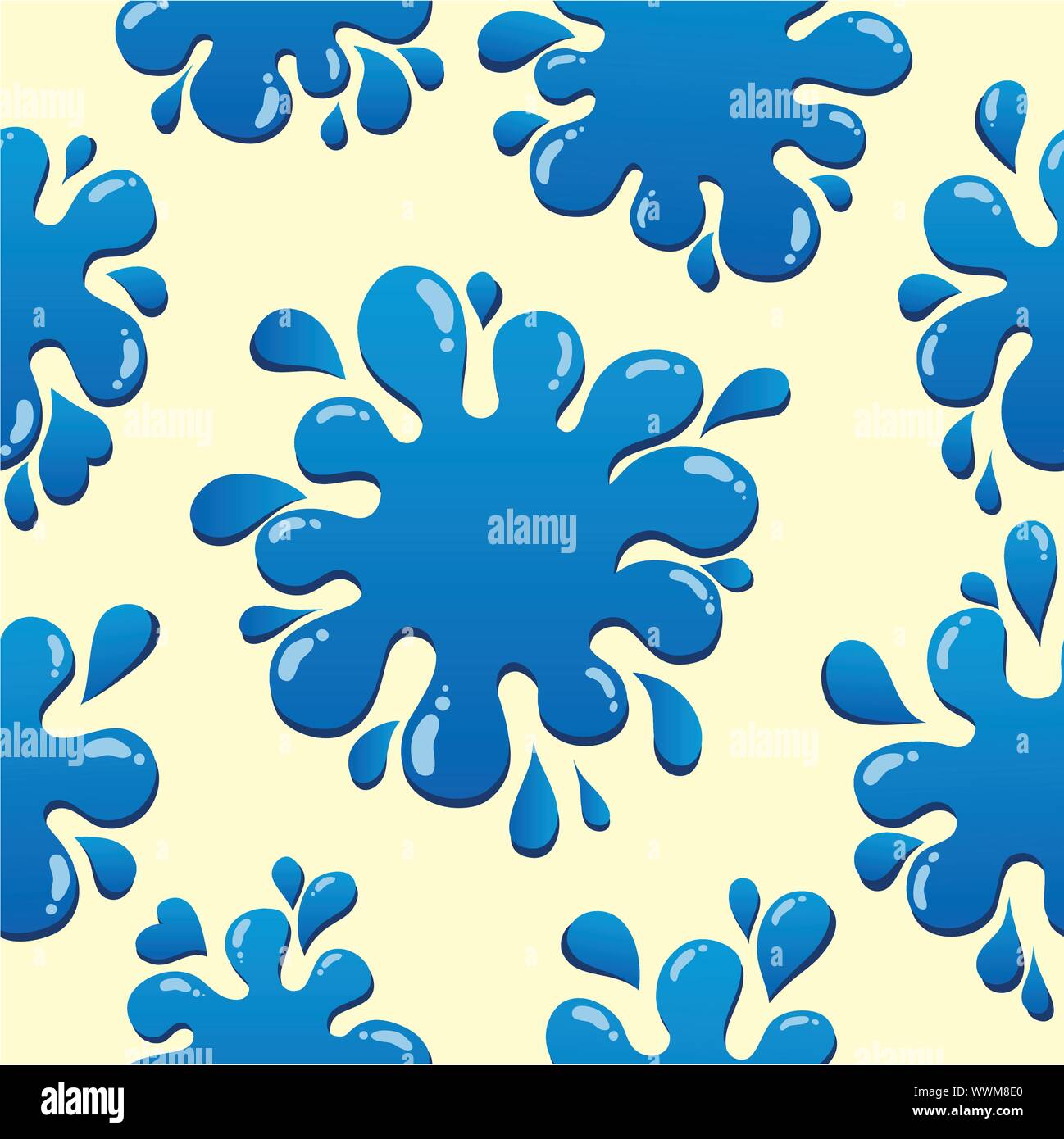 Seamless background with blots 2 Stock Vector