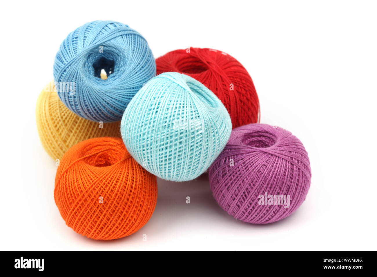 thread isolated on white background Stock Photo - Alamy