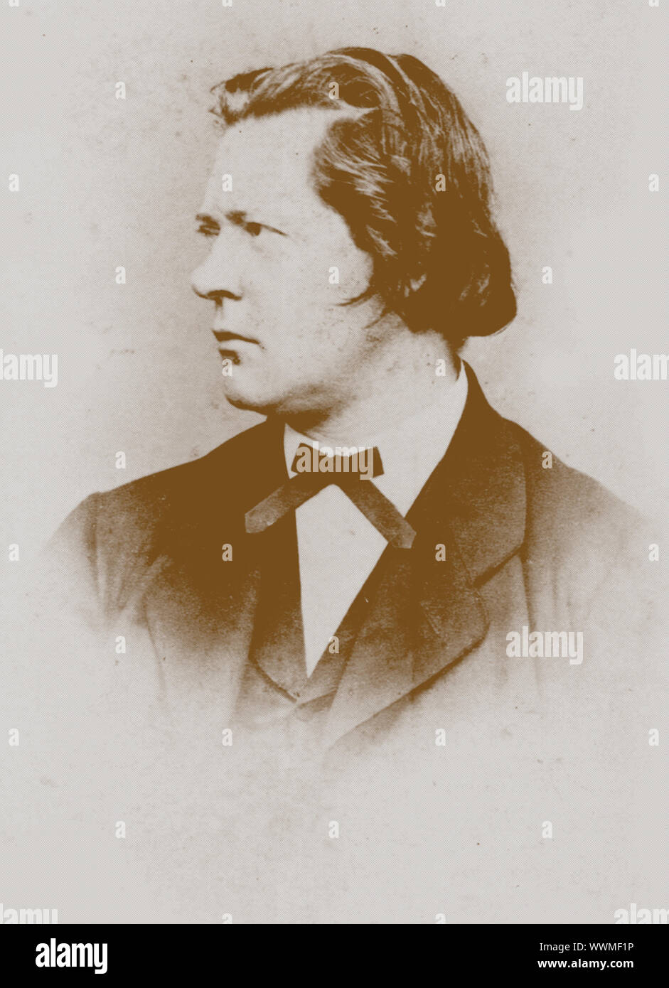 Portrait of the organist and composer Theodor Kirchner (18231903