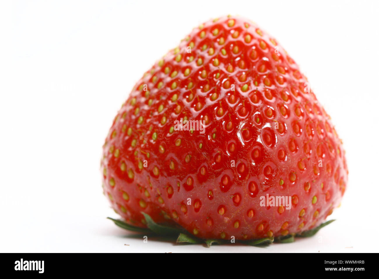 strawberry isolated on white background Stock Photo - Alamy