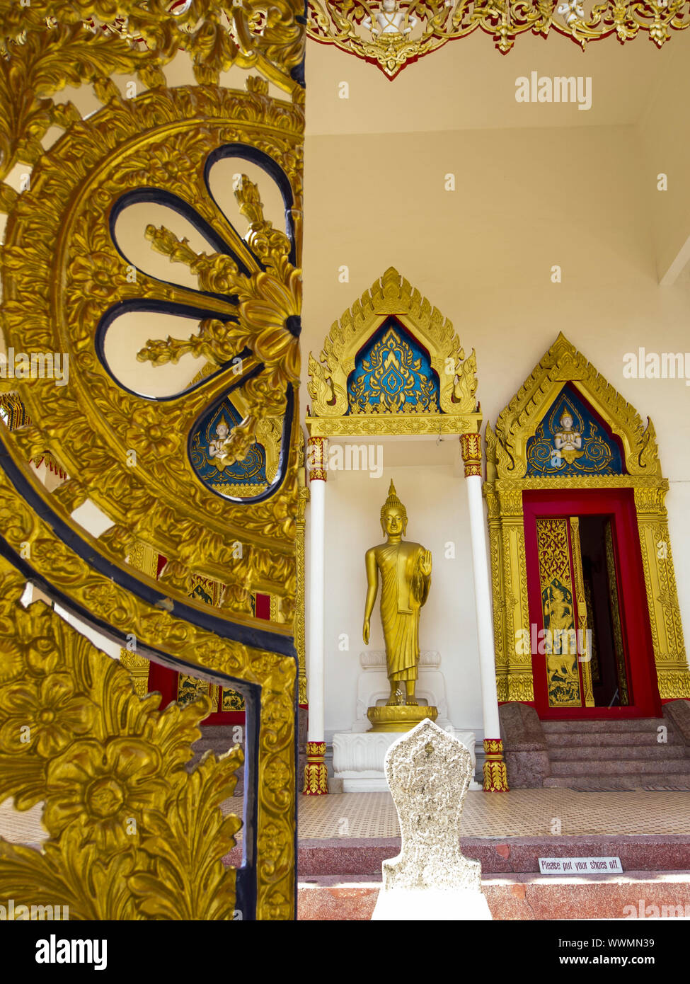 Wat Klang ( Wat Mongkol Nimit), Phuket Stock Photo