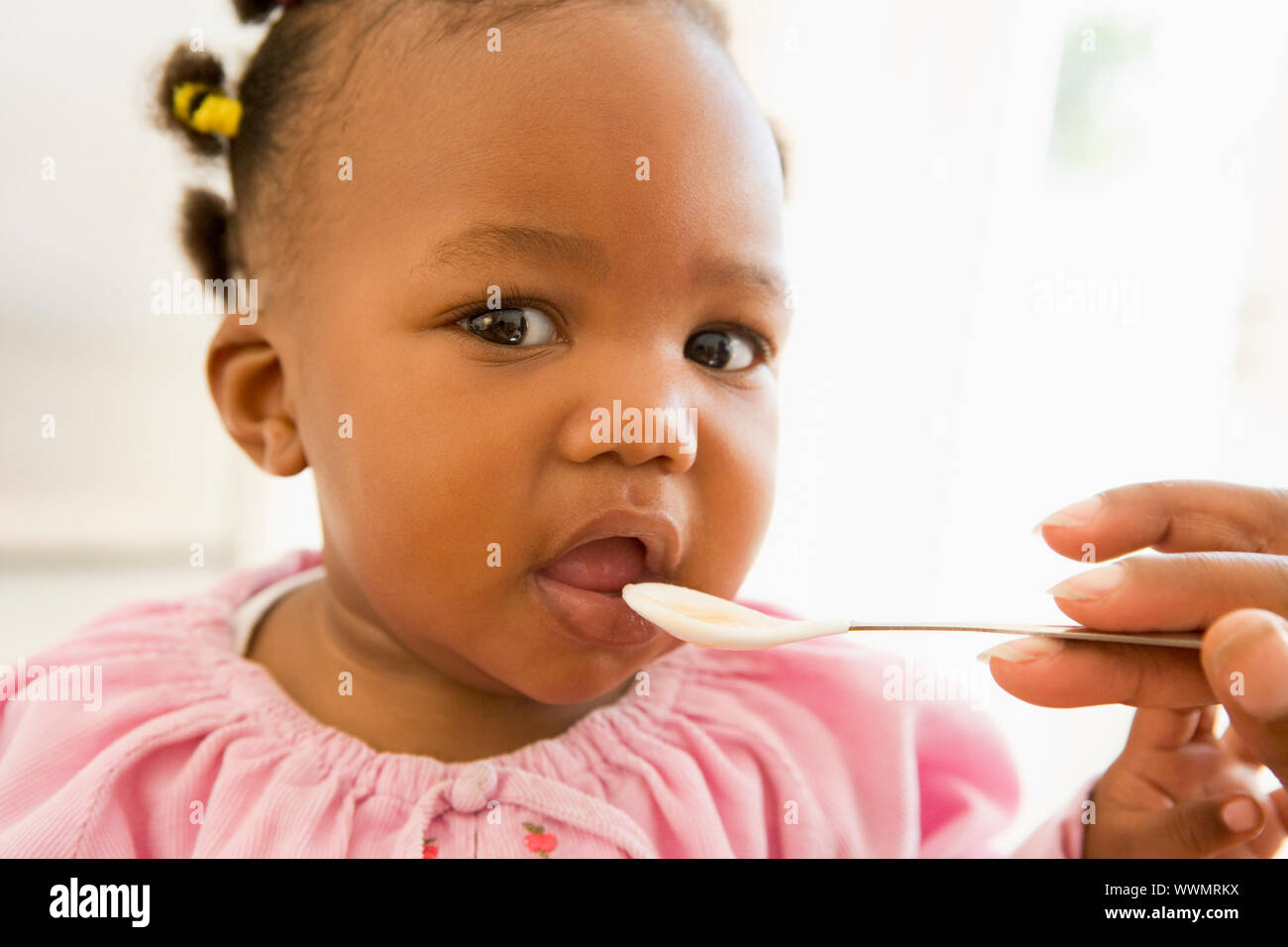 African american baby eat hires stock photography and images Alamy