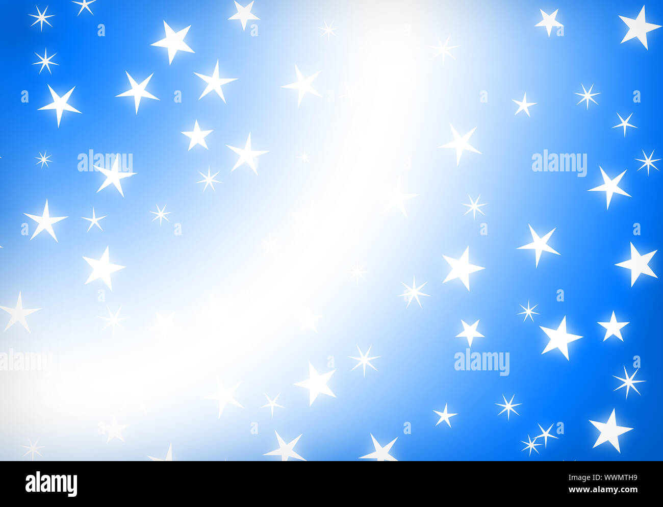 blue star holiday abstract background Stock Photo - Alamy