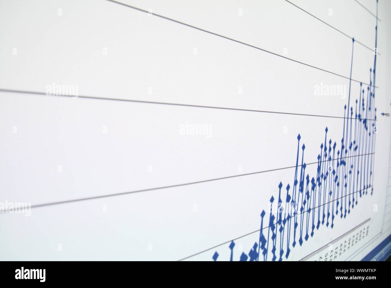 financial graph of investment growth Stock Photo - Alamy