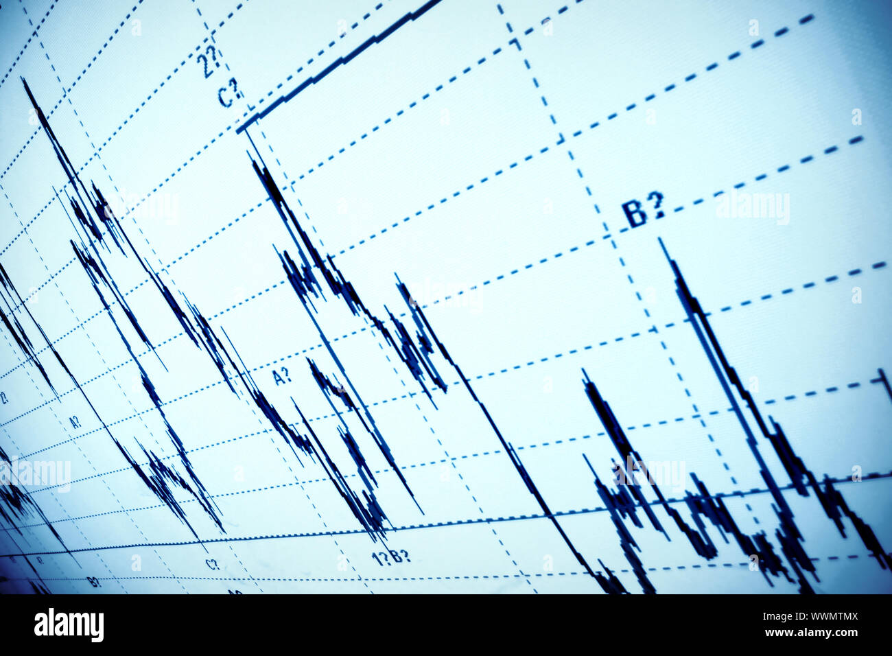 financial graph of investment growth Stock Photo - Alamy