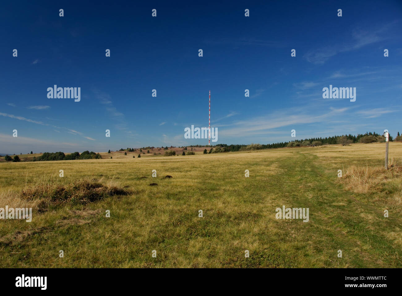 The Rhön - land of open distance, Germany Stock Photo