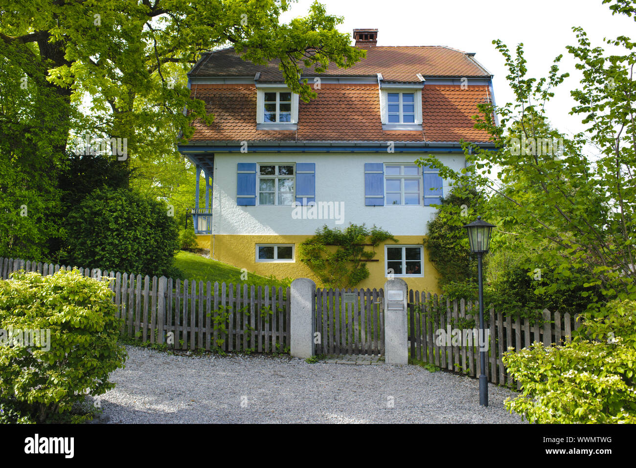 Münter House in Murnau Stock Photo