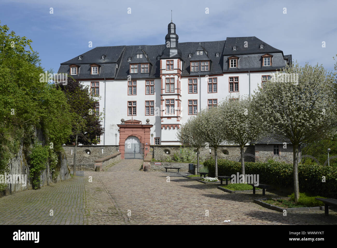 Castle in Idstein, Taunus Stock Photo