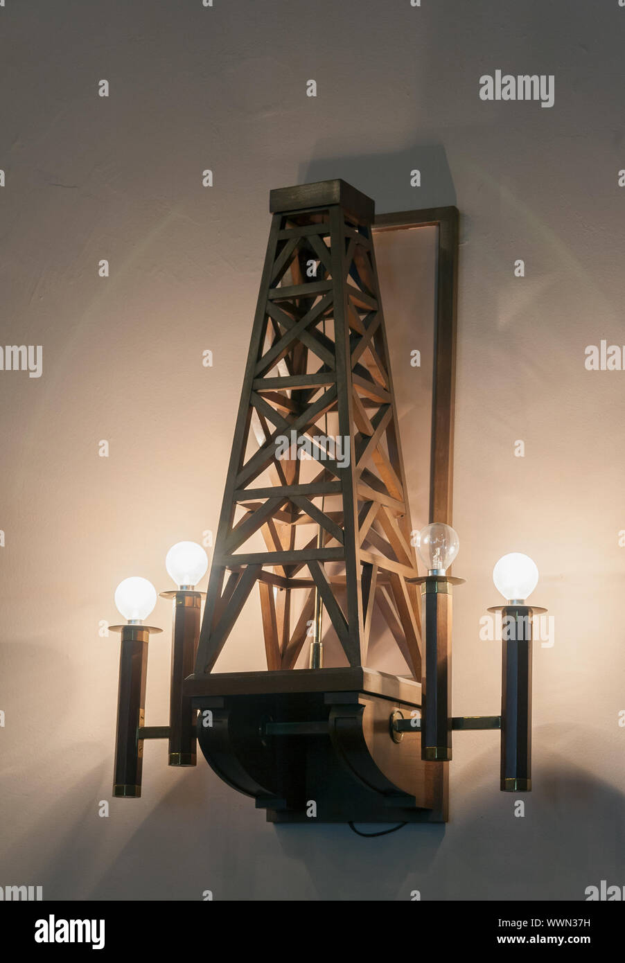 Interior of the Shell building in Brussels Stock Photo - Alamy