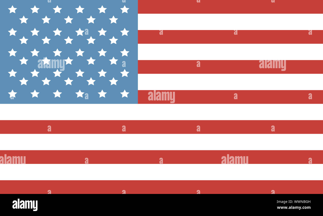Flag Of America Stock Photo