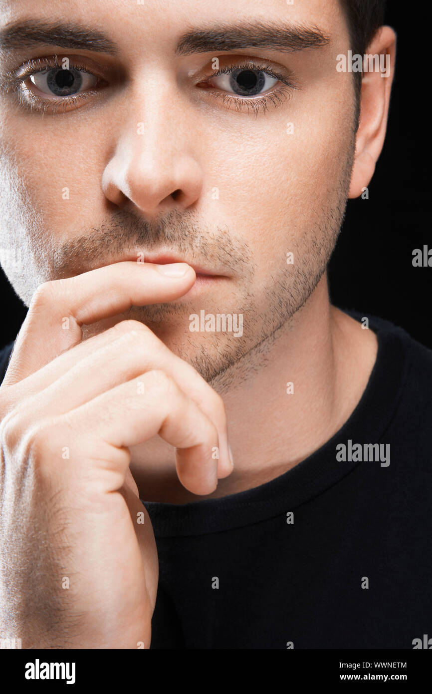 Attractive young man being late hi-res stock photography and images - Alamy