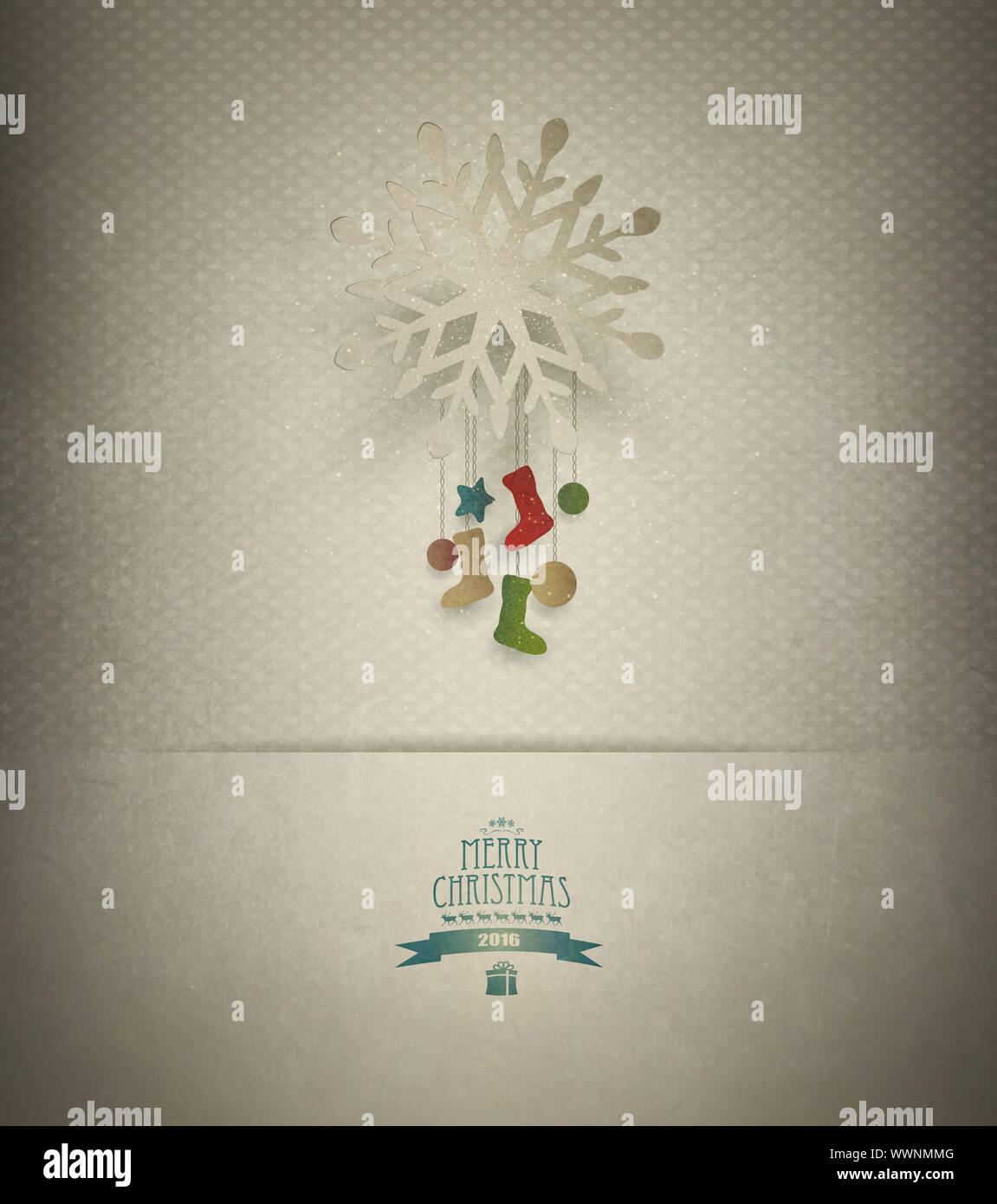 Christmas Background Stock Photo