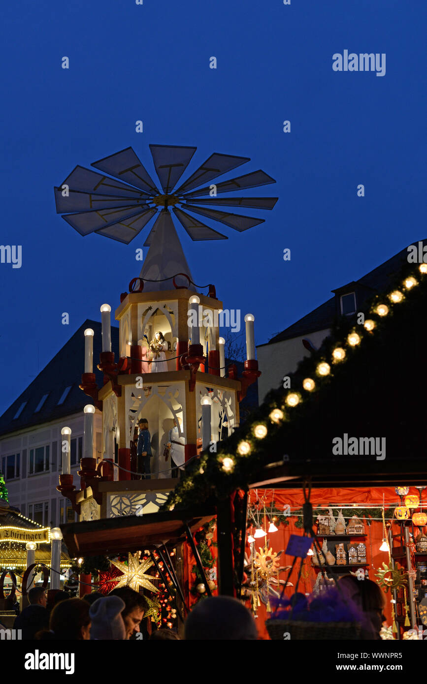 Christmas market in Darmstadt, Germany Stock Photo Alamy