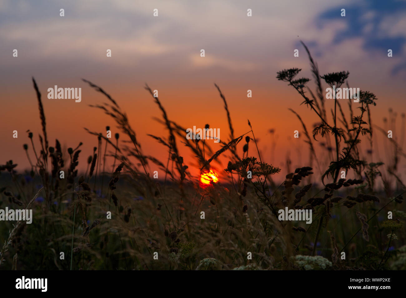 Sunset sky sun hi-res stock photography and images - Alamy