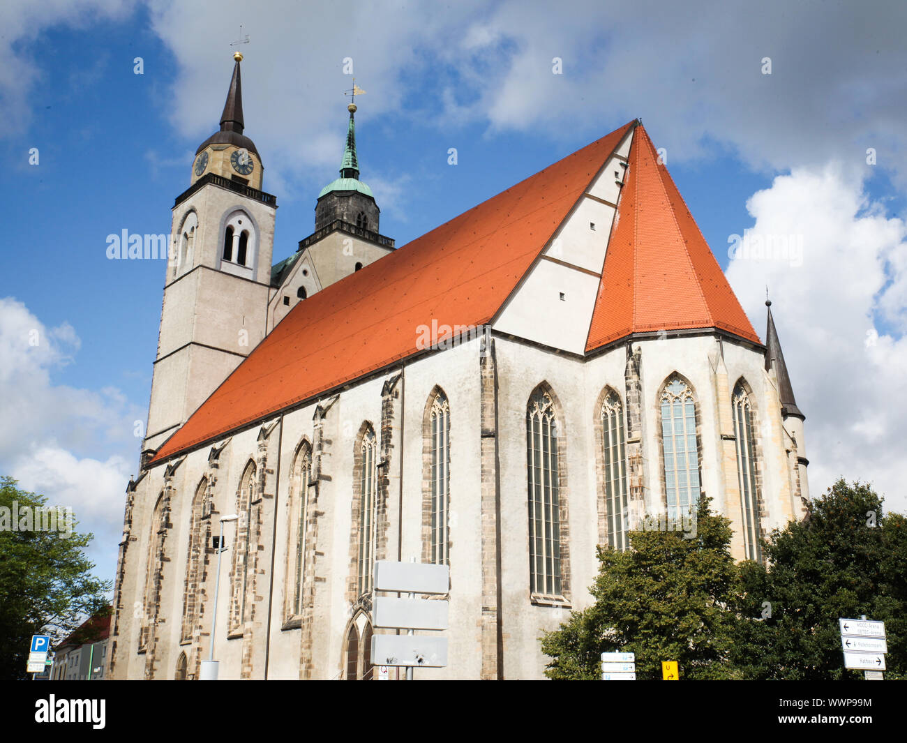 St.-Johanniskirche in Magdeburg (Sachsen-Anhalt) Stock Photo
