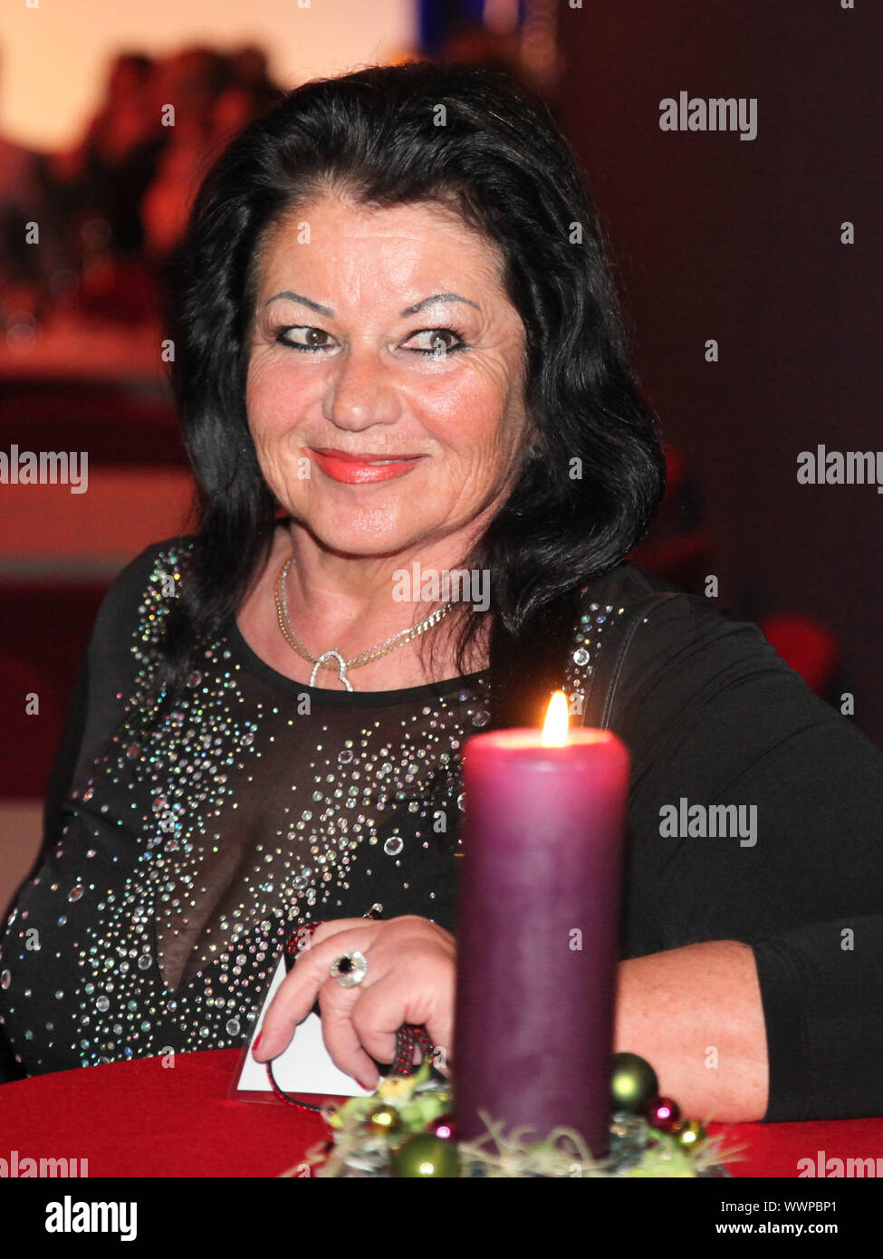 Helga Silbereisen (Mutter von Florian Silbereisen) beim Adventsfest der 100.000 Lichter 2015 in Suhl Stock Photo