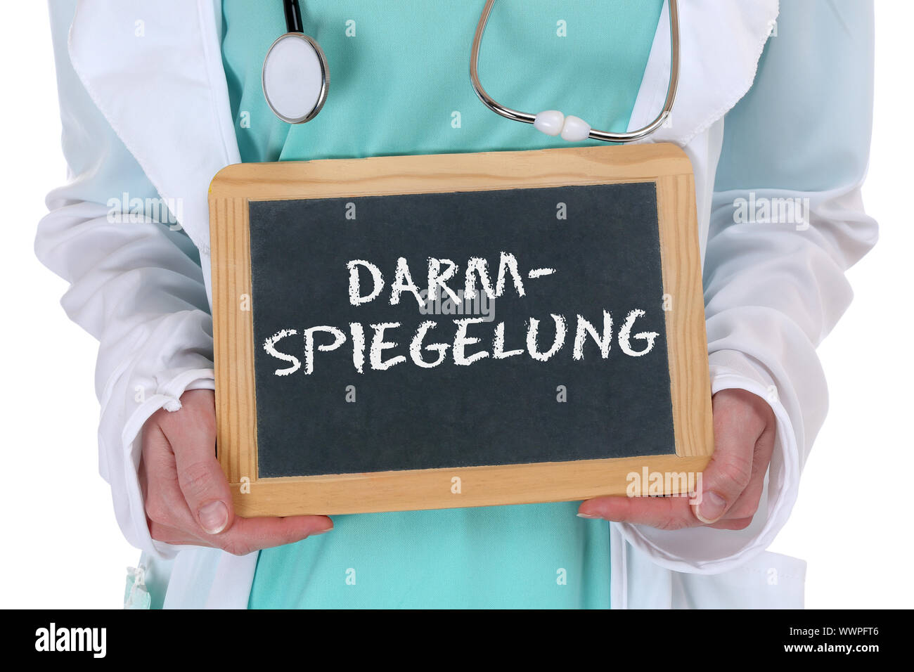 colonoscopy cancer precaution examination sick illness doctor doctor Stock Photo