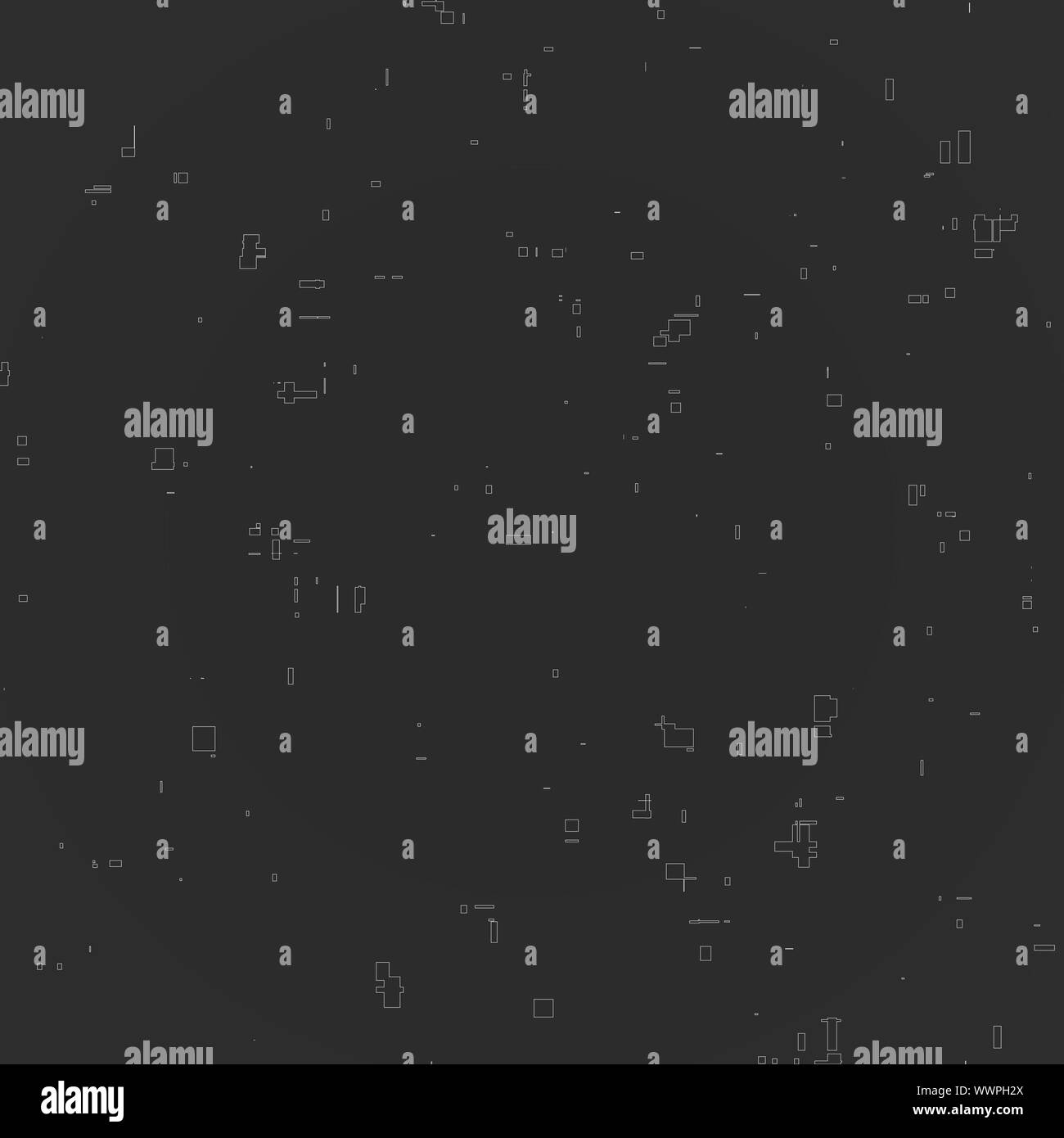 Square pattern design. Abstract shapes on a white background ...