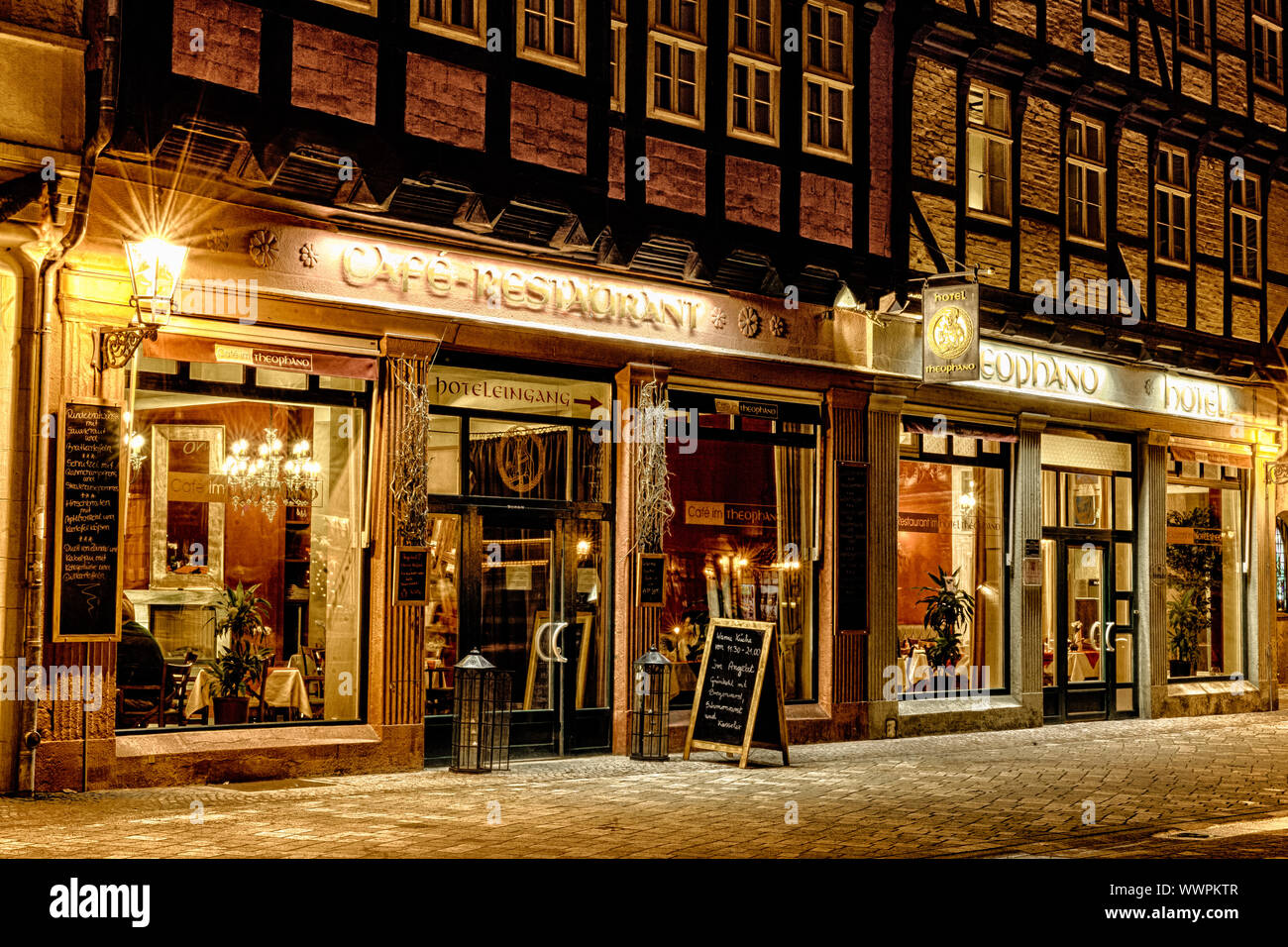 Quedlinburg cafe hires stock photography and images Alamy