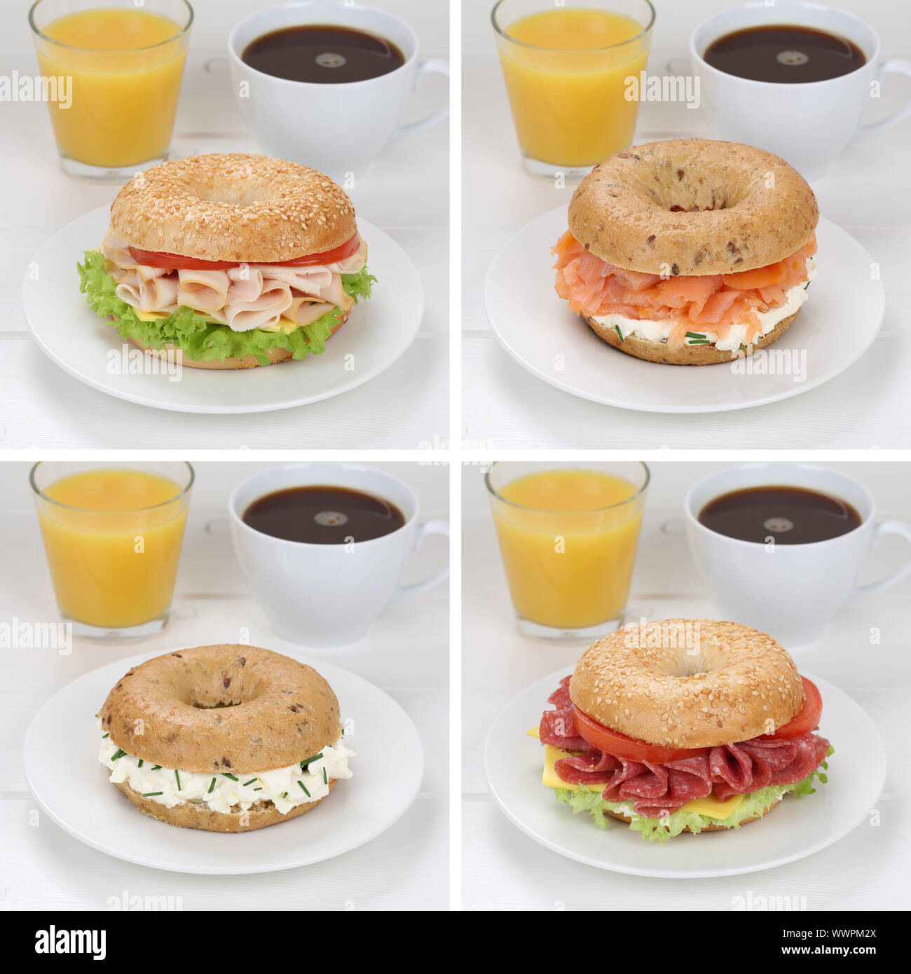 Snack bagels hi-res stock photography and images - Alamy
