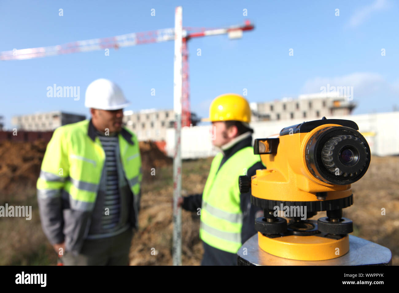 Surveyors Tripod High Resolution Stock Photography and Images - Alamy