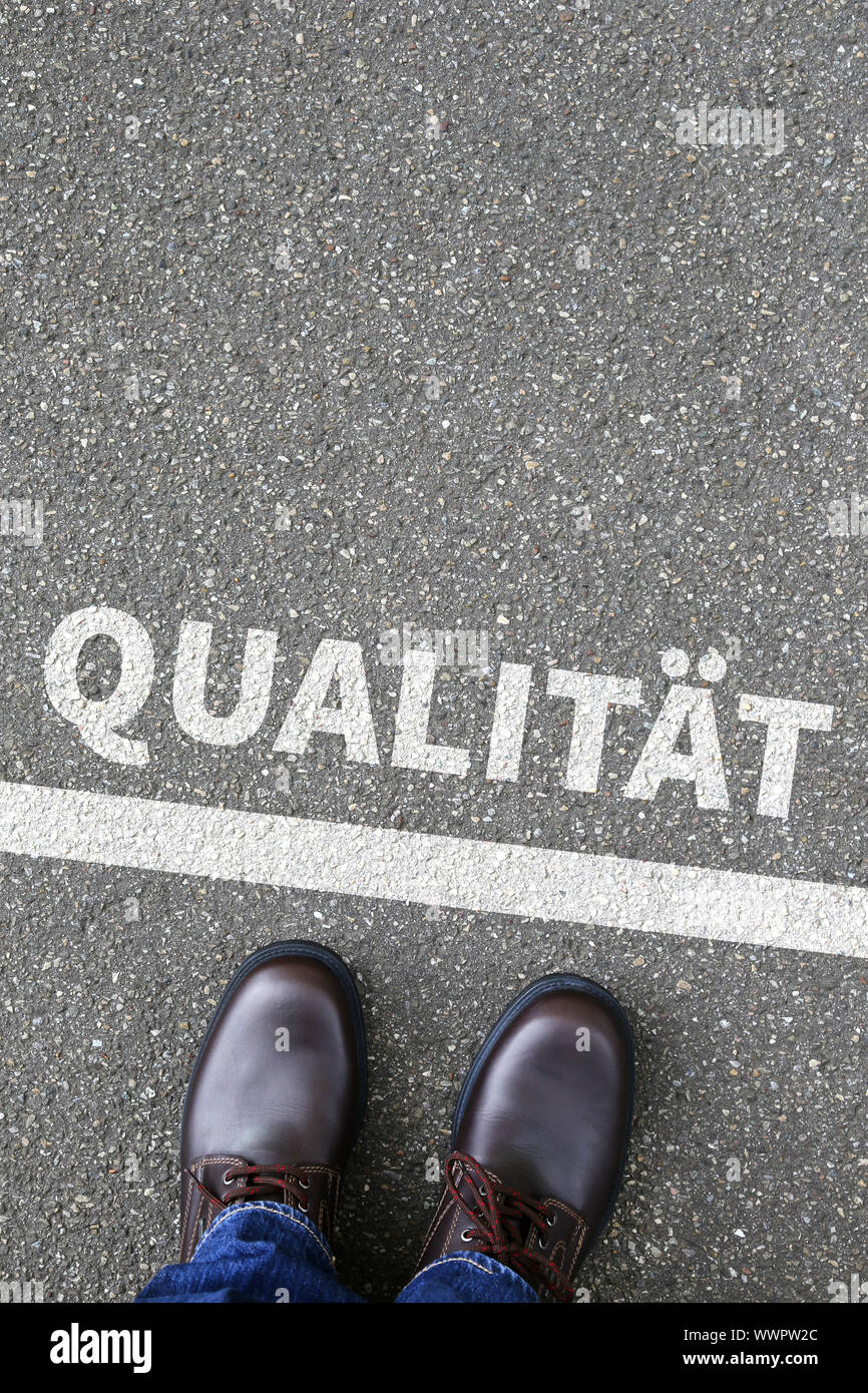 Quality Control and Management Business Concept Stock Photo - Alamy