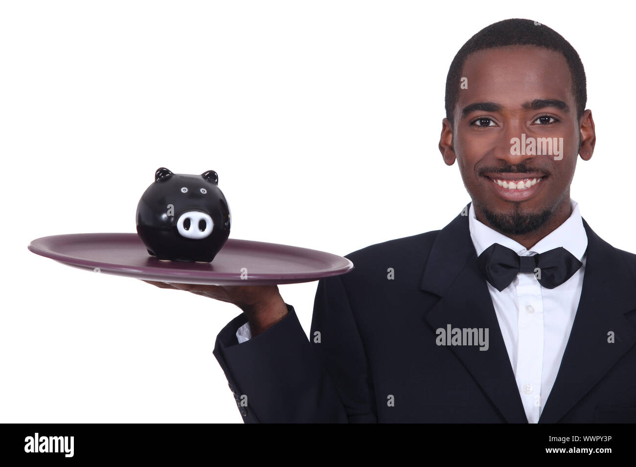 African piggy bank holding hi-res stock photography and images - Alamy